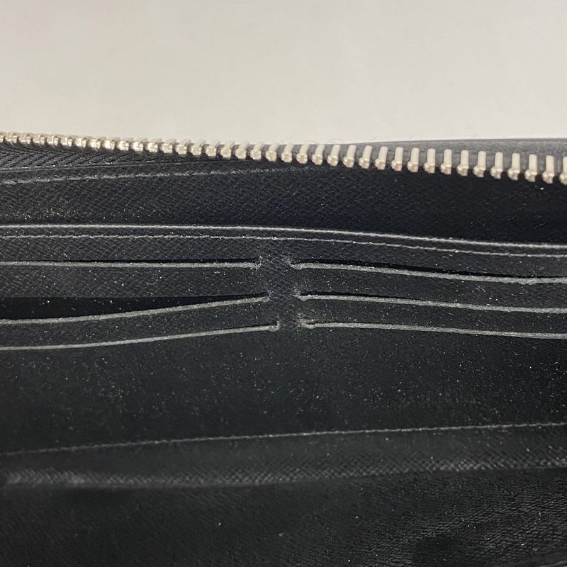 Louis Vuitton Epi Zippy Wallet M61857 Noir Black Men Women Unisex