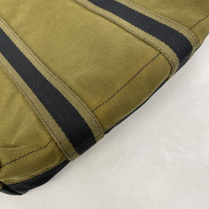 Hermes Tote Bag Fourre Tout Cabas Su Canvas Khaki Black Men Women Unisex