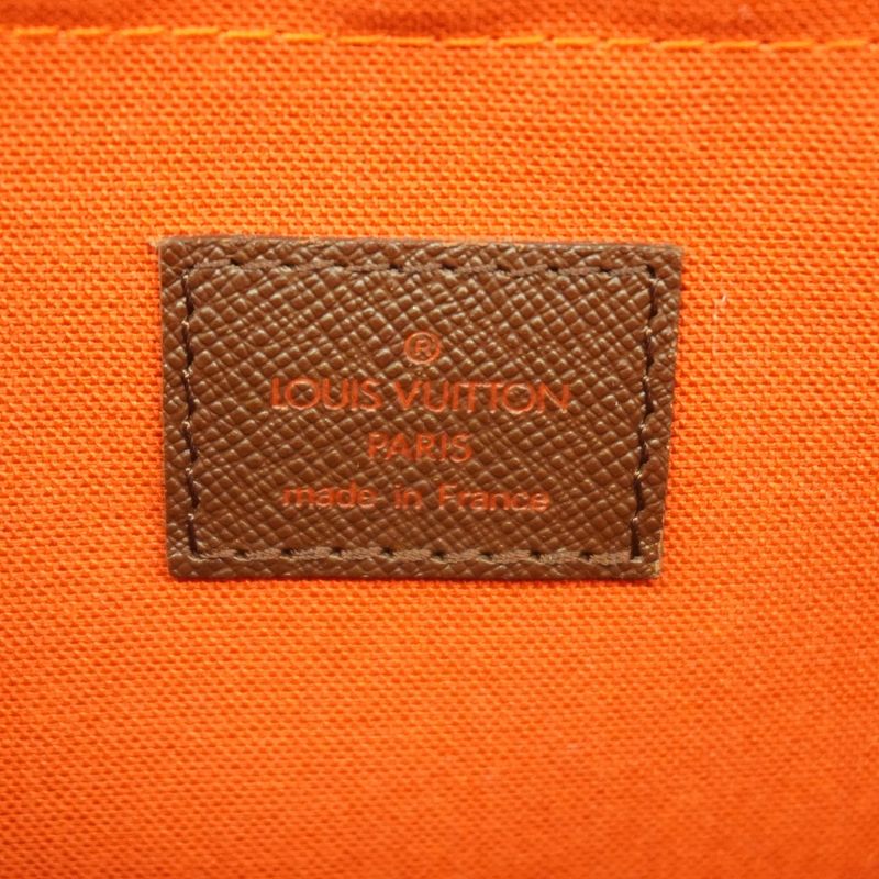 Louis Vuitton Damier Belem MM N51174 Ebene Womens Shoulder Bag