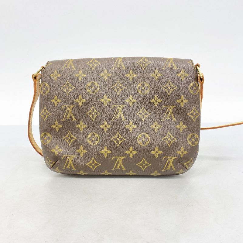 Louis Vuitton Shoulder Bag Monogram Musette Tango Short Strap M51257 Brown