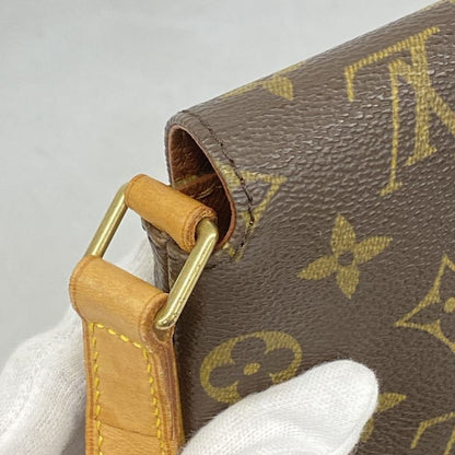 Louis Vuitton Shoulder Bag Monogram Musette Tango Short Strap M51257 Brown