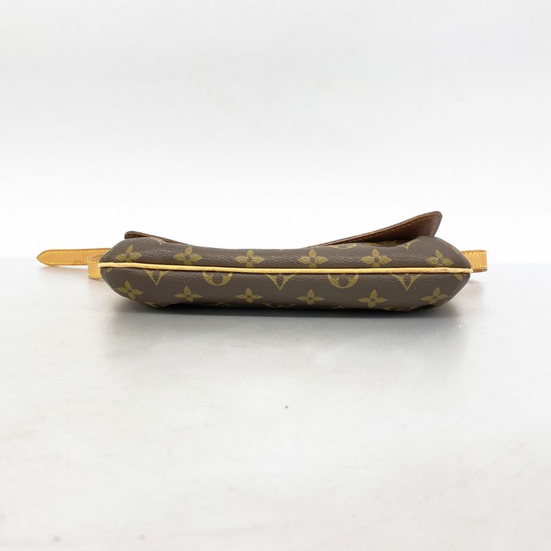 Louis Vuitton Shoulder Bag Monogram Musette Tango Short Strap M51257 Brown