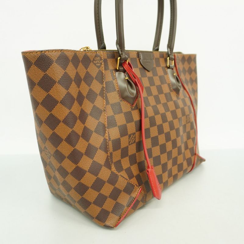 Louis Vuitton Handbag Damier Caissa Tote MM N41548 Ebene Womens