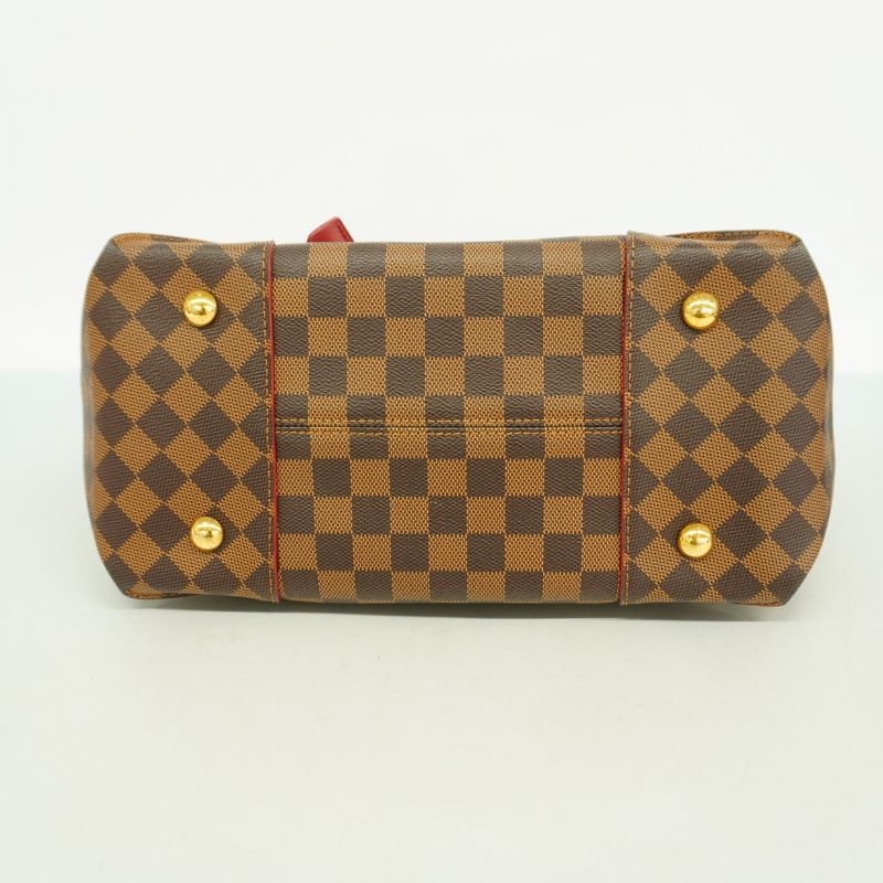 Louis Vuitton Handbag Damier Caissa Tote MM N41548 Ebene Womens