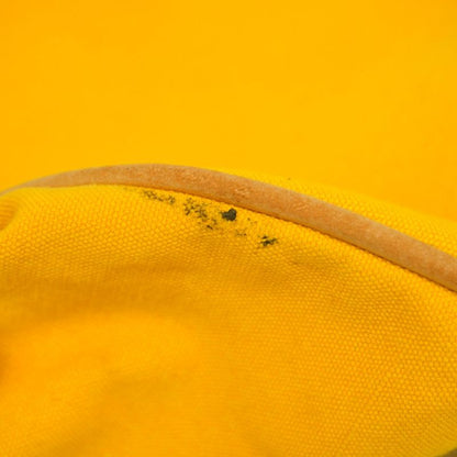 Hermes Shoulder Bag Porochon Mimir PM Canvas Yellow Gold Hardware Women