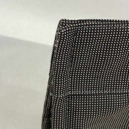 Hermes Tote Bag Yale Line PM Canvas Gray Silver Hardware Women