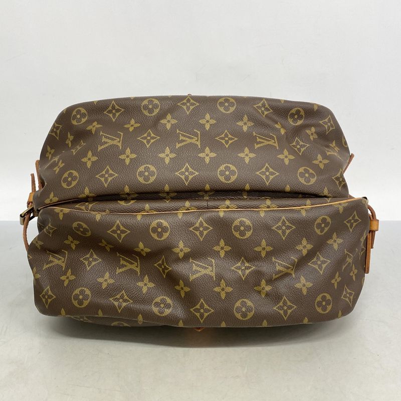 Louis Vuitton Shoulder Bag Monogram Saumur 35 M42254 Brown Ladies