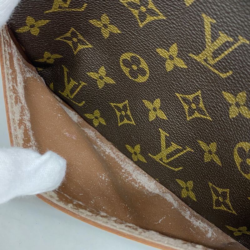 Louis Vuitton Shoulder Bag Monogram Trocadero 24 M51276 Brown Ladies