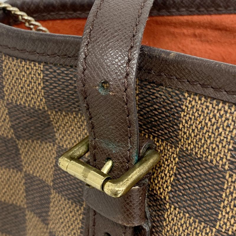 Louis Vuitton Damier Marais Tote Bag N42240 Ebene Womens