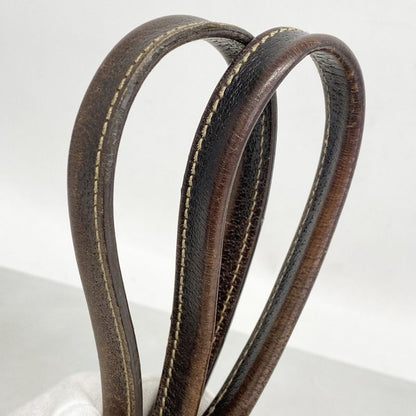 Gucci Tote Bag GG Canvas Princy 163805 Canvas Brown Chien Pan Gold Hardware