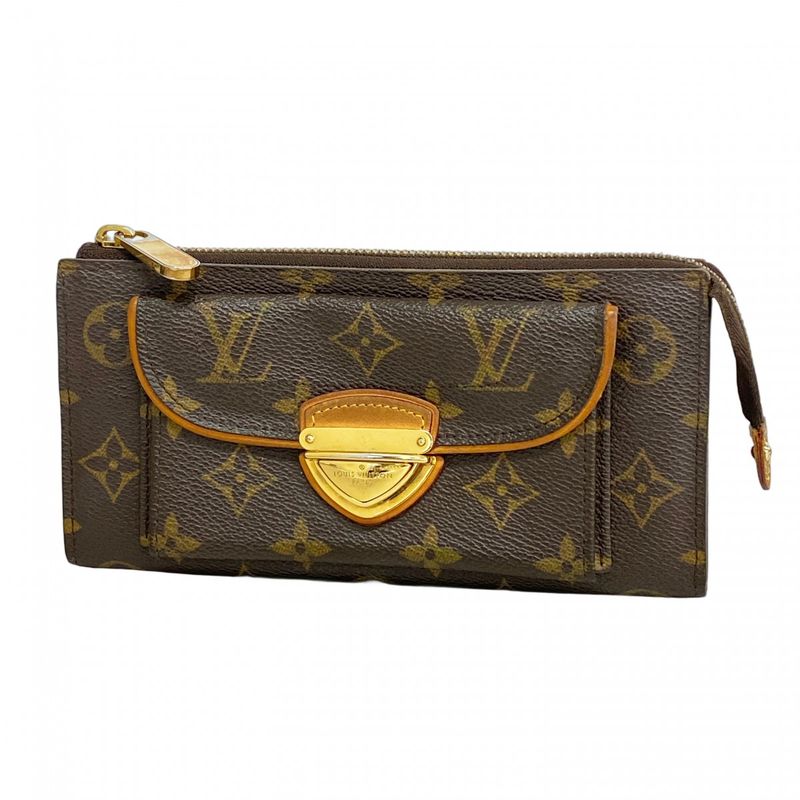 Louis Vuitton Long Wallet Monogram Portefeuille Astrid M61781 Brown Ladies