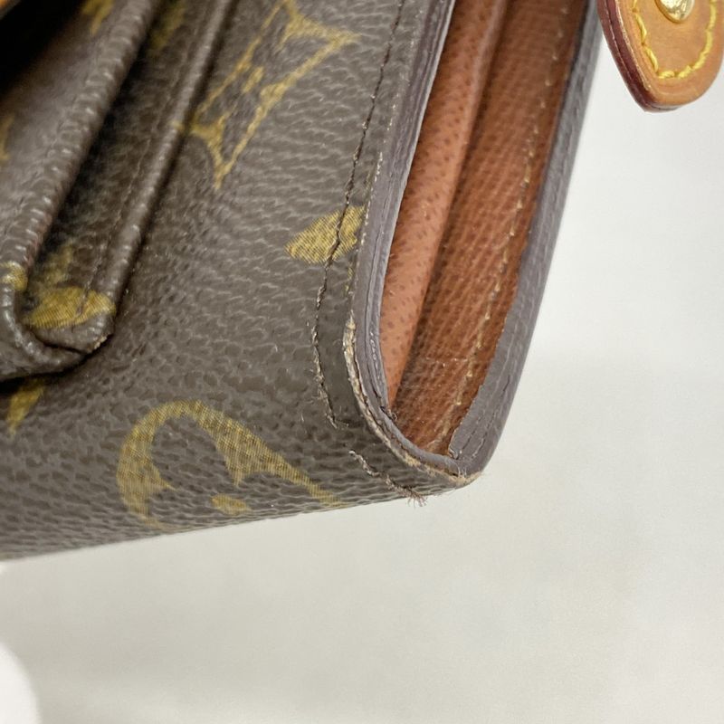 Louis Vuitton Long Wallet Monogram Portefeuille Astrid M61781 Brown Ladies