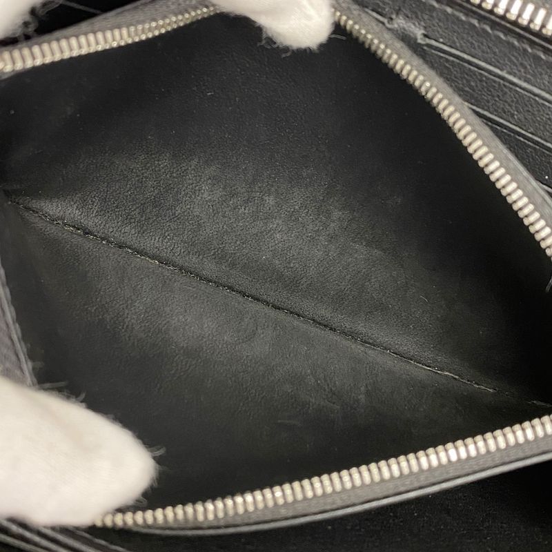 Louis Vuitton Mahina Zippy Wallet M61867 Noir Black Women