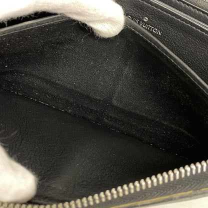 Louis Vuitton Mahina Zippy Wallet M61867 Noir Black Women