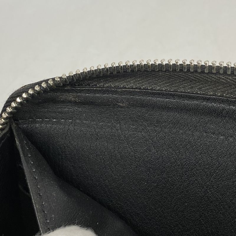 Louis Vuitton Mahina Zippy Wallet M61867 Noir Black Women