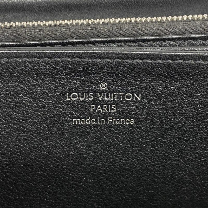 Louis Vuitton Mahina Zippy Wallet M61867 Noir Black Women
