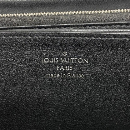 Louis Vuitton Mahina Zippy Wallet M61867 Noir Black Women