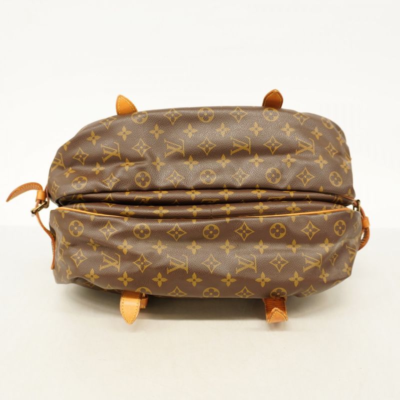 Louis Vuitton Shoulder Bag Monogram Saumur 43 M42252 Brown Ladies