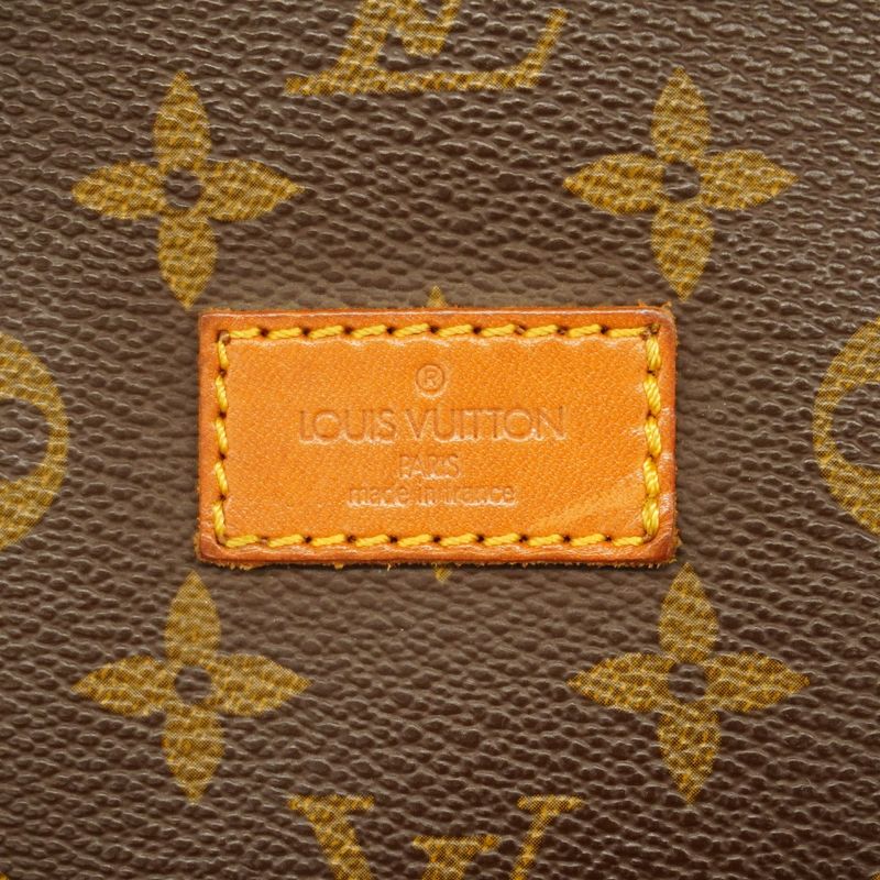 Louis Vuitton Shoulder Bag Monogram Saumur 43 M42252 Brown Ladies