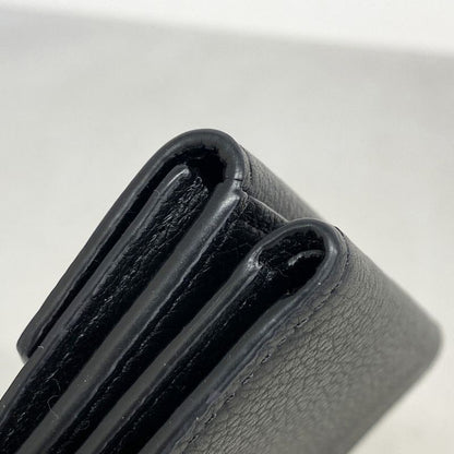 Louis Vuitton Portefeuille Lock Mini M63921 Noir Black Women