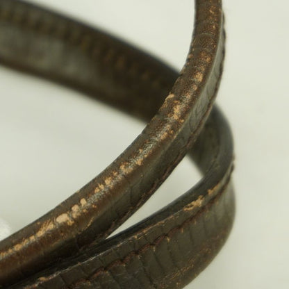 Gucci Tote Bag GG Supreme 91249 PVC Brown Silver Hardware Women's