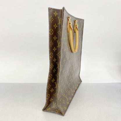 Louis Vuitton Tote Bag Monogram Sac Pla M51140 Brown Women