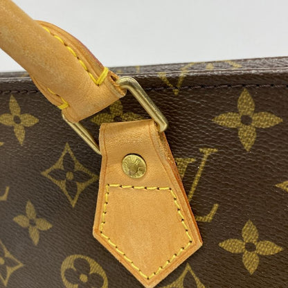 Louis Vuitton Tote Bag Monogram Sac Pla M51140 Brown Women