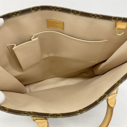 Louis Vuitton Tote Bag Monogram Sac Pla M51140 Brown Women