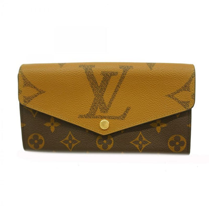 Louis Vuitton Long Wallet Monogram Giant Reverse Portefeuille Sarah M80726