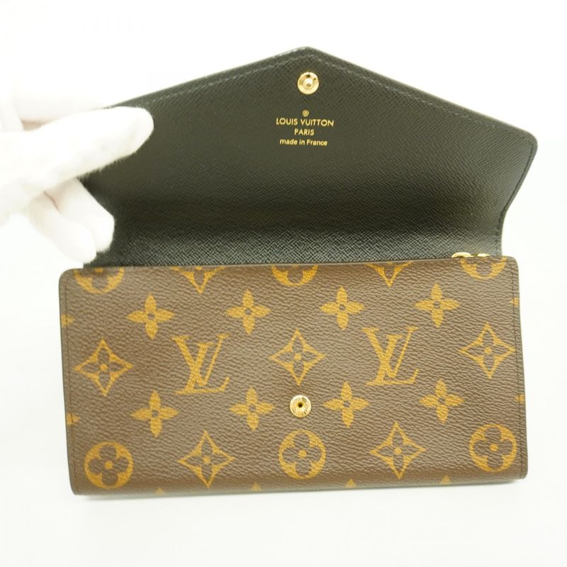Louis Vuitton Long Wallet Monogram Giant Reverse Portefeuille Sarah M80726