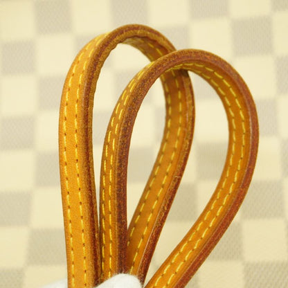 Louis Vuitton Tote Bag Damier Azure Neverfull MM N41361 White Ladies