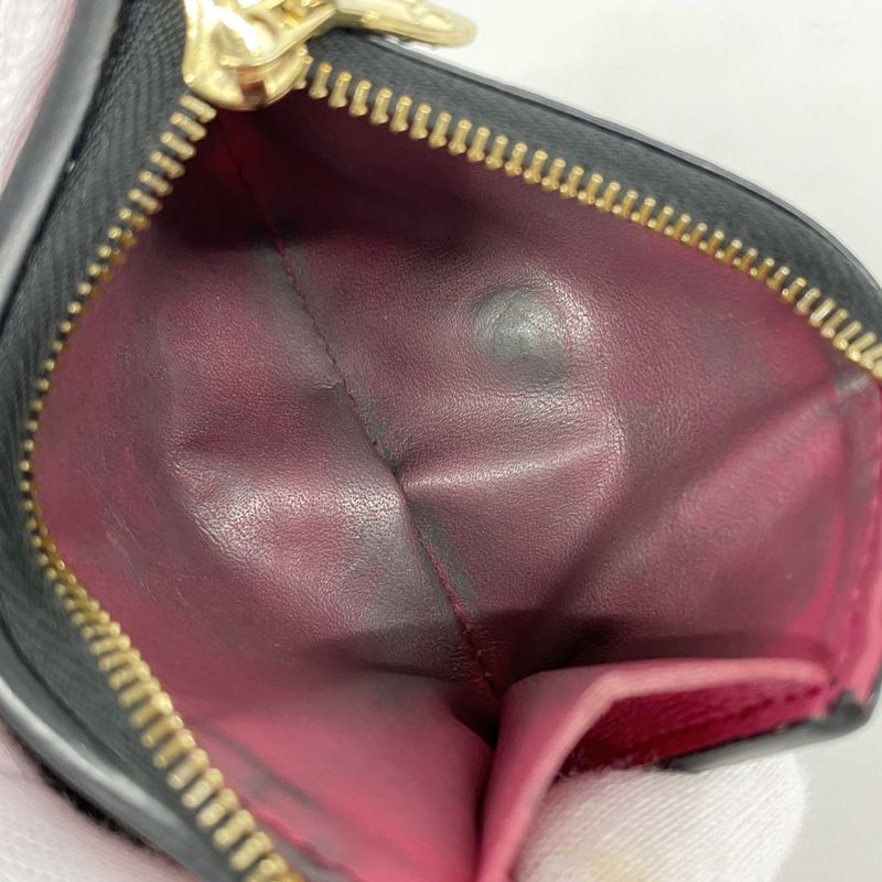 Louis Vuitton Trifold Wallet Taurillon Portefeuille Capucines XS M68587 Noir