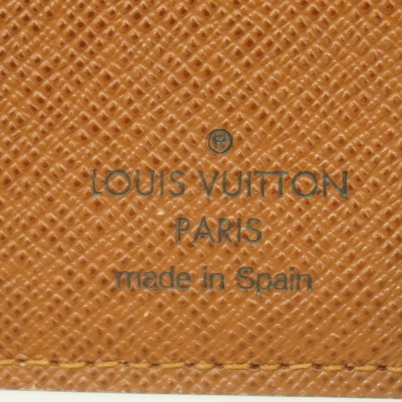Louis Vuitton Wallet Monogram Portefeuille Marco M61675 Brown Men's