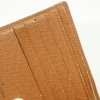 Louis Vuitton Wallet Monogram Portefeuille Marco M61675 Brown Men's
