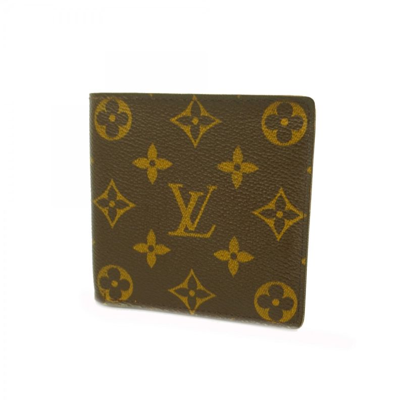 Louis Vuitton Wallet Monogram Portobier Carte Cles Dimonnet M61665 Brown Men's