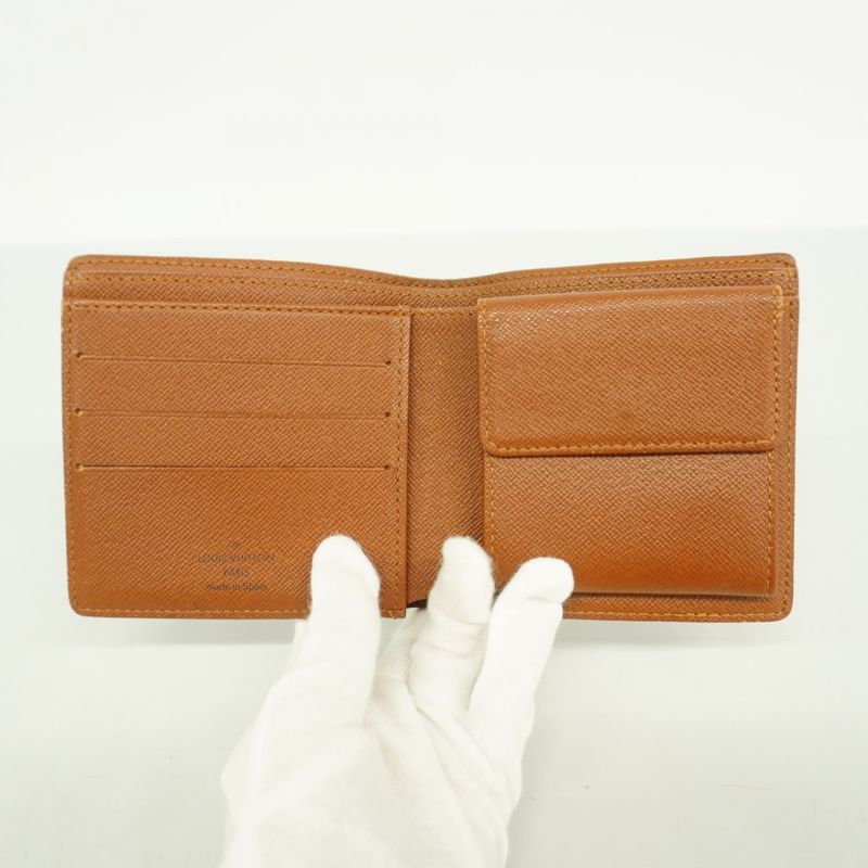 Louis Vuitton Wallet Monogram Portobier Carte Cles Dimonnet M61665 Brown Men's