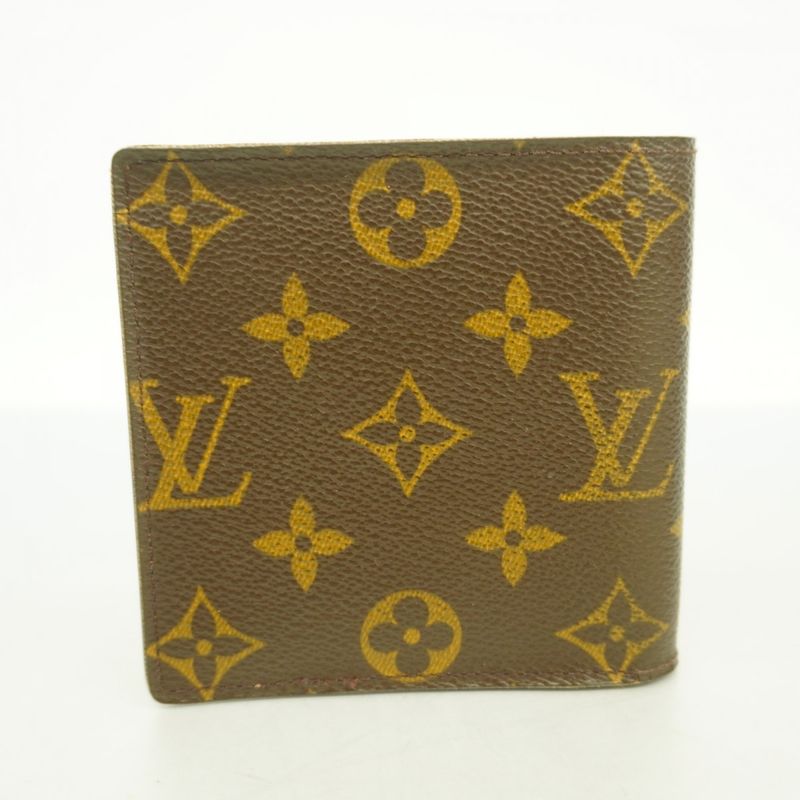 Louis Vuitton Wallet Monogram Portobier Carte Cles Dimonnet M61665 Brown Men's