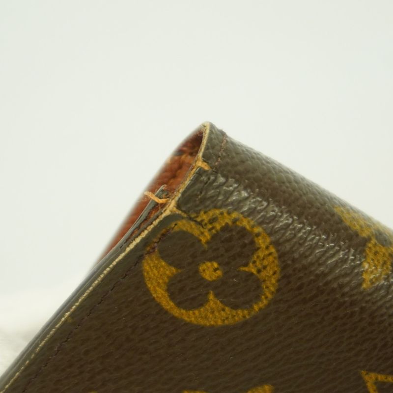 Louis Vuitton Wallet Monogram Portobier Carte Cles Dimonnet M61665 Brown Men's