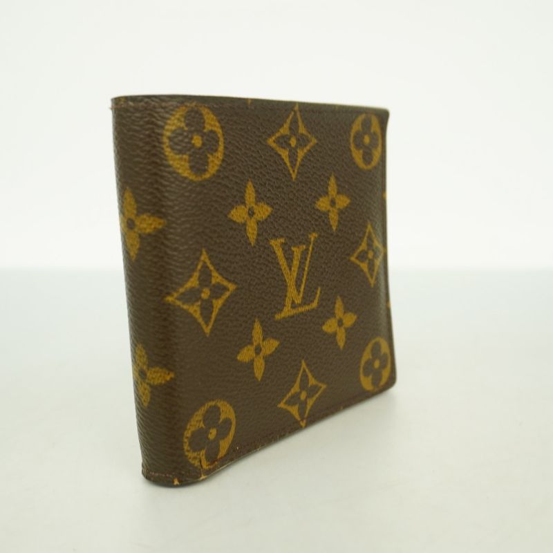 Louis Vuitton Wallet Monogram Portobier Carte Cles Dimonnet M61665 Brown Men's