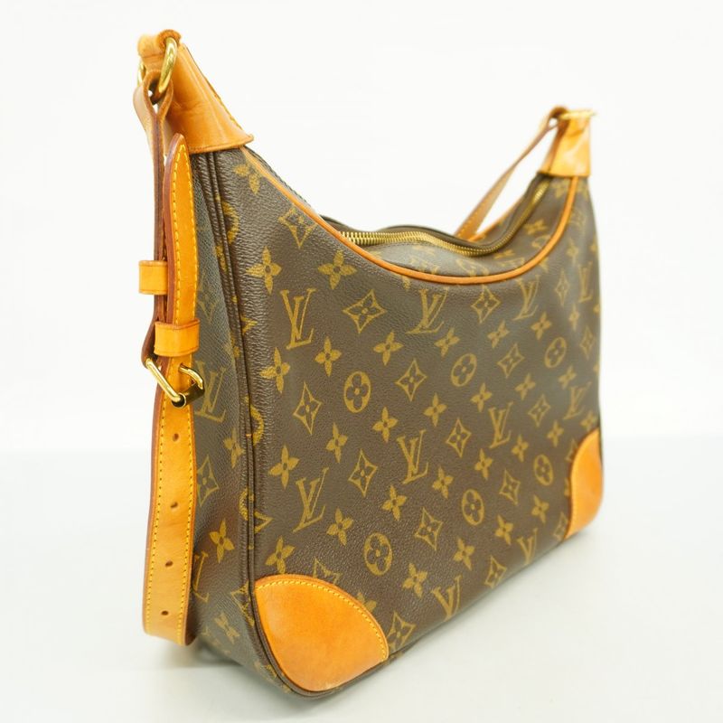 Louis Vuitton Shoulder Bag Monogram Boulogne 30 M51265 Brown Ladies