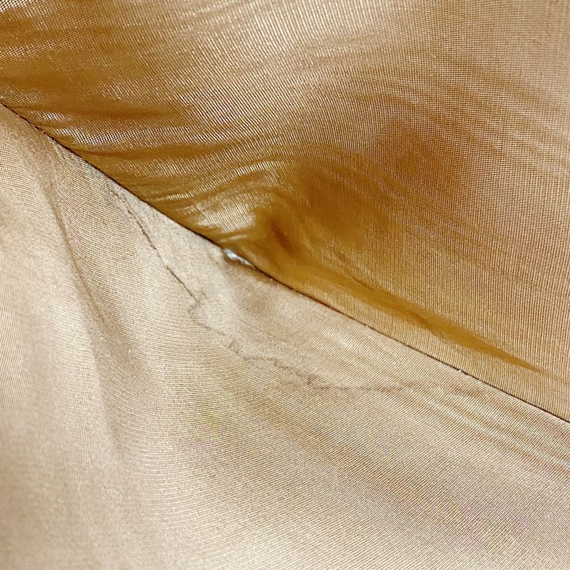 Celine Tote Bag Macadam PVC Brown Gold Hardware Women's