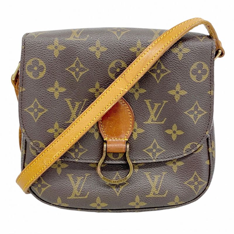 Louis Vuitton Shoulder Bag Monogram Saint-cloud MM M51243 Brown Ladies