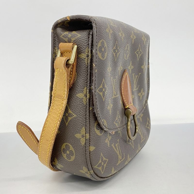 Louis Vuitton Shoulder Bag Monogram Saint-cloud MM M51243 Brown Ladies