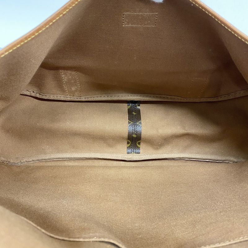 Louis Vuitton Shoulder Bag Monogram Saumur 43 M42252 Brown Ladies