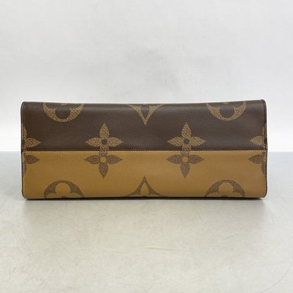 Louis Vuitton Tote Monogram Giant Reverse On-the-go GM M44576 Brown 2-way Bag