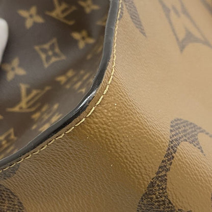 Louis Vuitton Tote Monogram Giant Reverse On-the-go GM M44576 Brown 2-way Bag