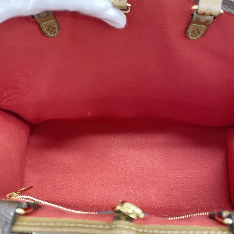 Louis Vuitton Tote Monogram Giant Reverse On-the-go GM M44576 Brown 2-way Bag