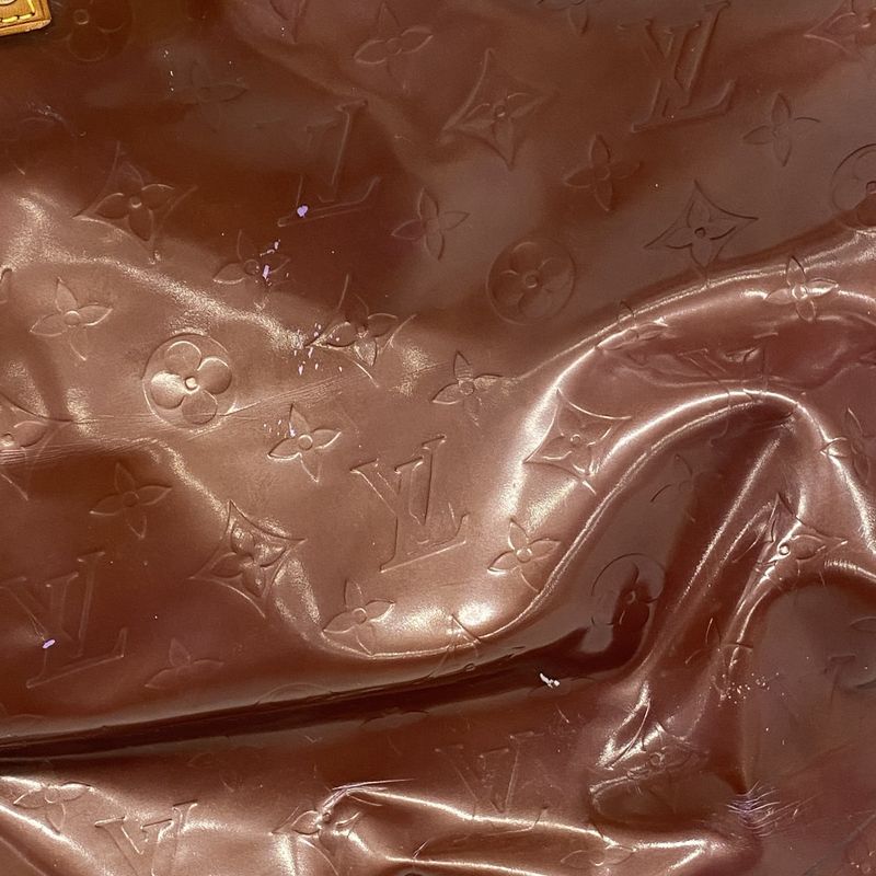 Louis Vuitton Vernis Reed GM M91085 Violle Women's Tote Bag