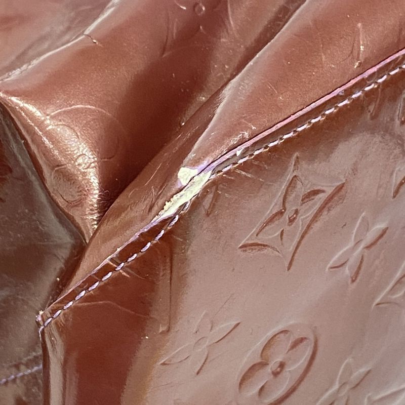 Louis Vuitton Vernis Reed GM M91085 Violle Women's Tote Bag