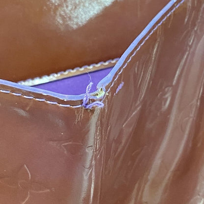 Louis Vuitton Vernis Reed GM M91085 Violle Women's Tote Bag